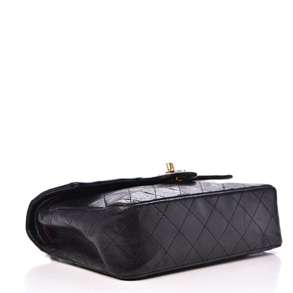 Chanel Lambskin Quilted Small Double Flap Black 3 of 24