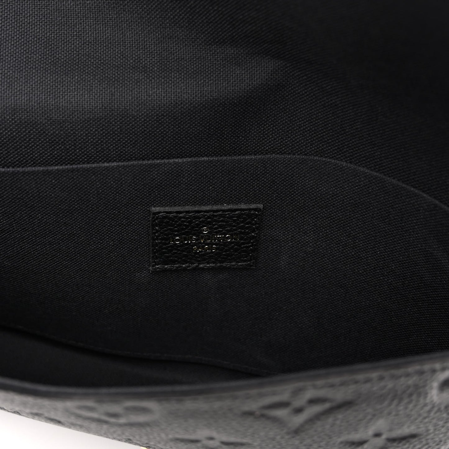Empreinte Pochette Felicie Chain Wallet Black