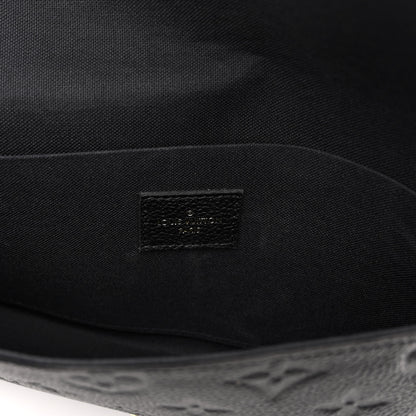 Louis Vuitton Empreinte Pochette Felicie Chain Wallet Black 6 of 9