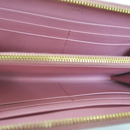 Prada Saffiano Zip Around Wallet 6 of 8