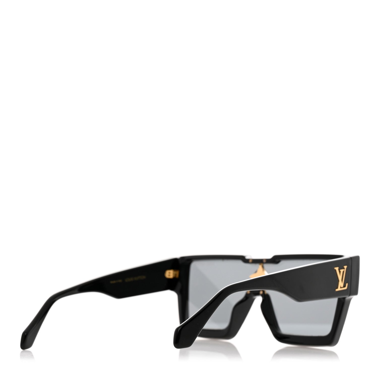 Louis Vuitton Acetate Swarovski Crystal Cyclone Sunglasses Z1578W Black 4 of 10