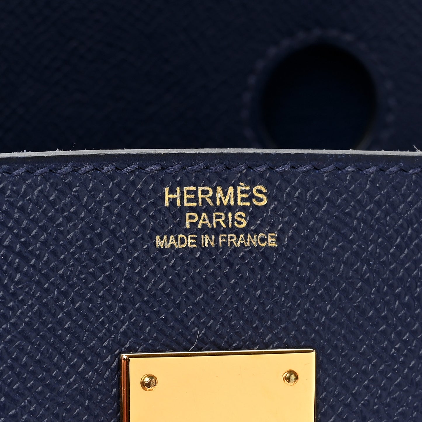 Epsom Birkin 30 Bleu Saphir