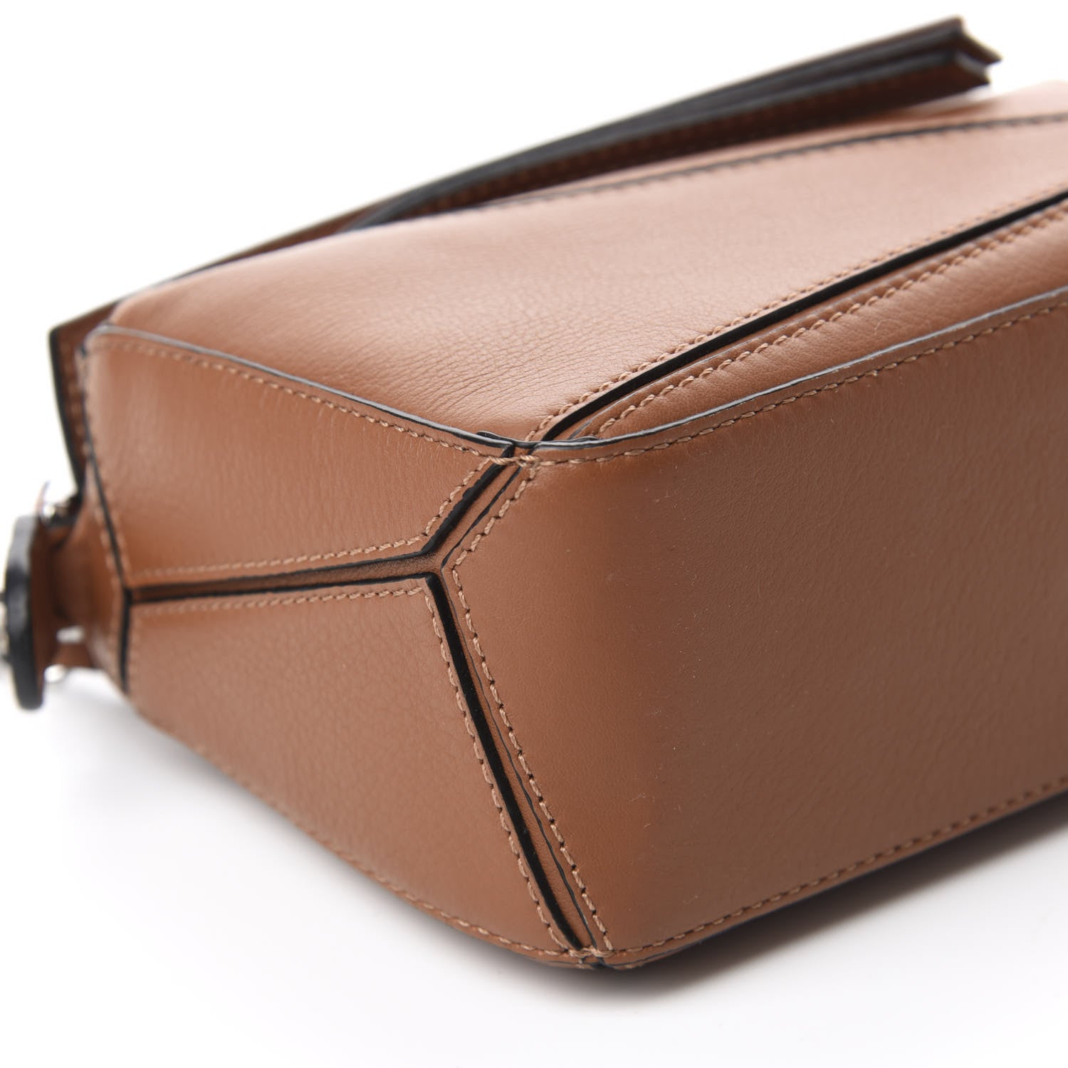 Loewe Calfskin Mini Puzzle Bag Tan 6 of 10