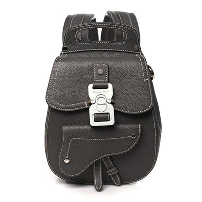 Christian Dior Grained Calfskin Mini Gallop Sling Bag Grey 1 of 11