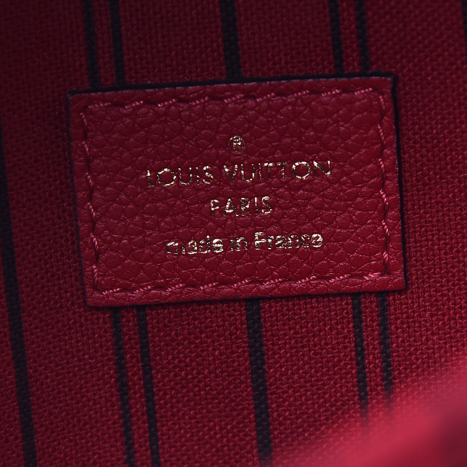 Louis Vuitton Empreinte Pochette Metis Scarlet 6 of 10