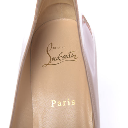 Christian Louboutin Patent Pigalle 85 Pumps 40 Nude 7 of 13