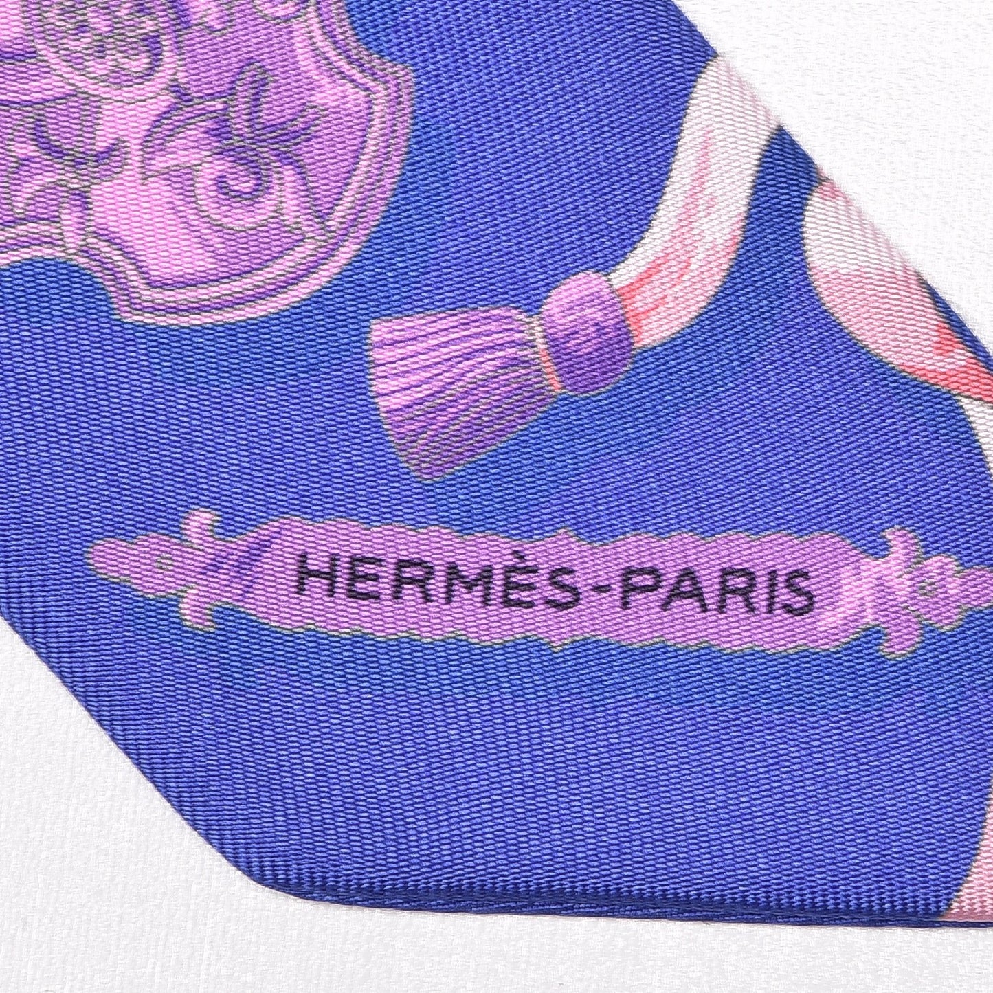 Silk Ferronnerie Twilly Mauve Rouge Ciel