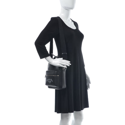 Christian Dior Grained Calfskin Mini Rider Backpack Black 2 of 10