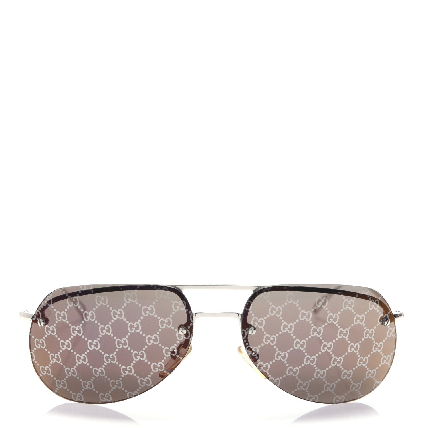 Gucci Mirrored GG Sunglasses GG 1292/S/B Brown 2 of 8