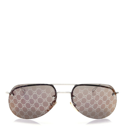Gucci Mirrored GG Sunglasses GG 1292/S/B Brown 2 of 8