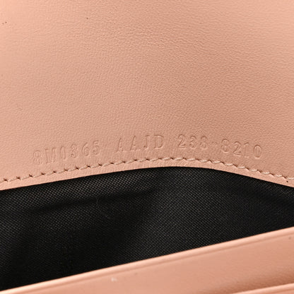 Fendi Nappa Matisse FF Embossed Continental Wallet On Chain Light Pink 7 of 10