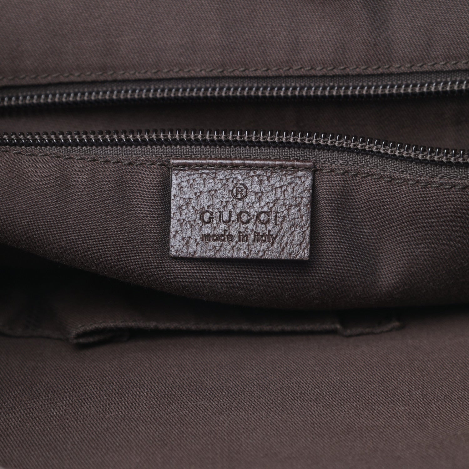 Gucci Monogram Web Medium Flap Messenger Beige Dark Brown 6 of 9