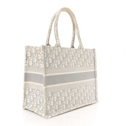 Christian Dior Oblique Medium Book Tote Grey 3 of 10