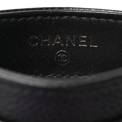 Chanel Caviar Quilted Card Holder Navy 8 of 10