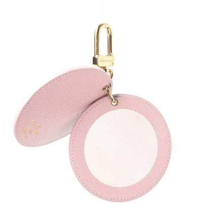 Louis Vuitton Monogram LV Mirror Bag Charm Key Holder Rose Ballerine 5 of 8