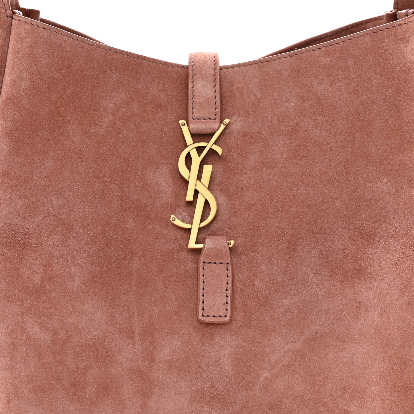 Suede Calfskin Small Le 5 A 7 Soft Hobo Barley Pink