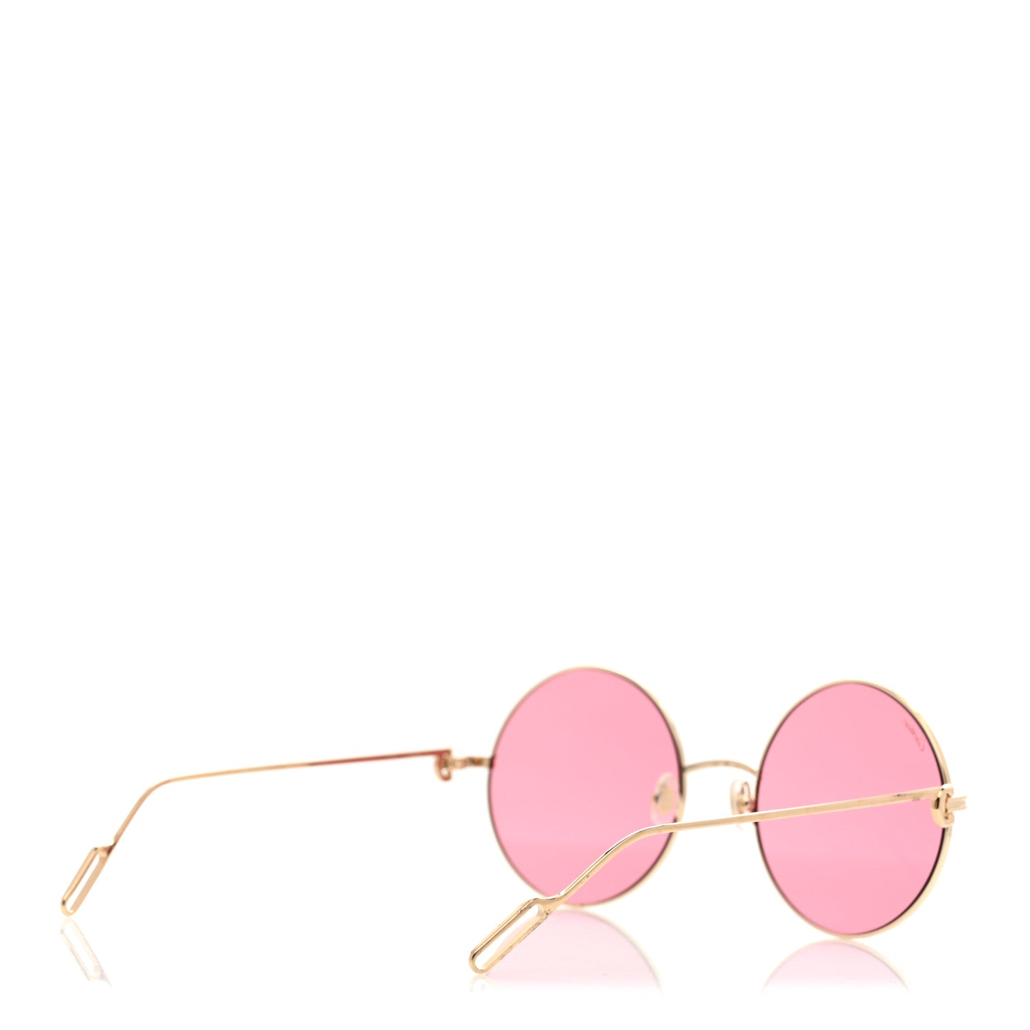 Cartier Premiere De Cartier Round Sunglasses Pink Gold 4 of 8