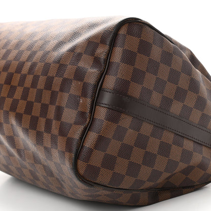 Louis Vuitton Damier Ebene Speedy Bandouliere 35 10 of 13
