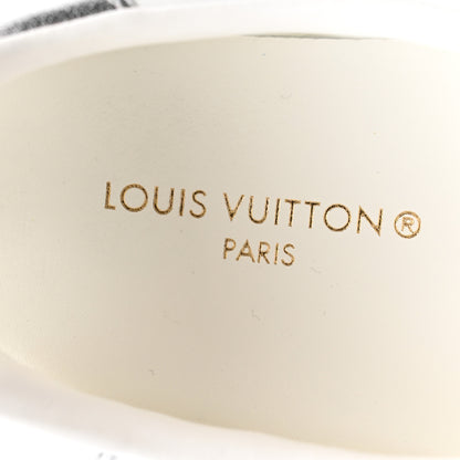 Louis Vuitton Monogram PVC Time Out Sneakers 39 Silver 7 of 9