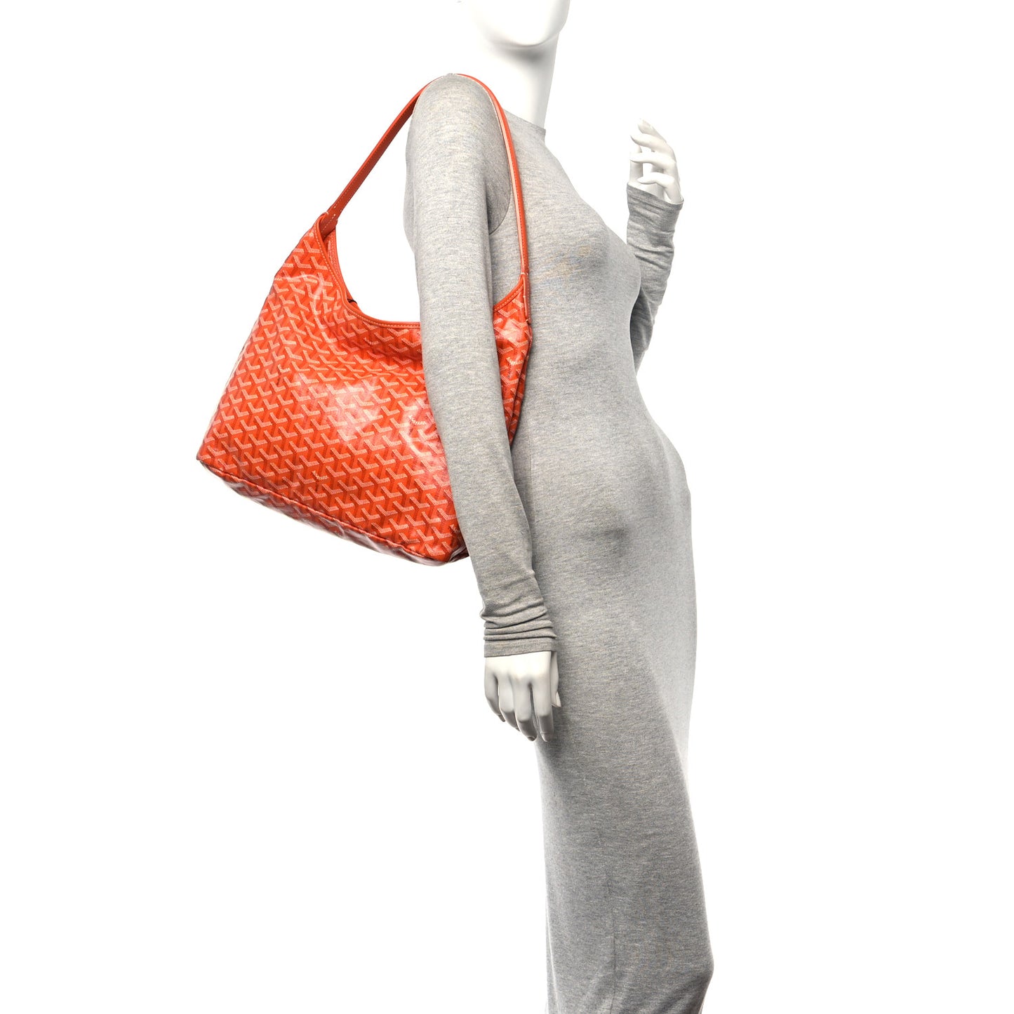 Goyardine Boheme Hobo Orange