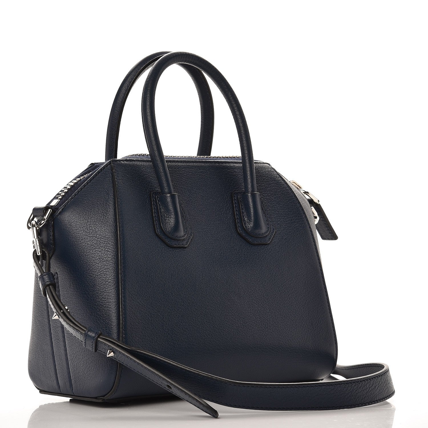 Givenchy Sugar Goatskin Mini Antigona Night Blue 4 of 10