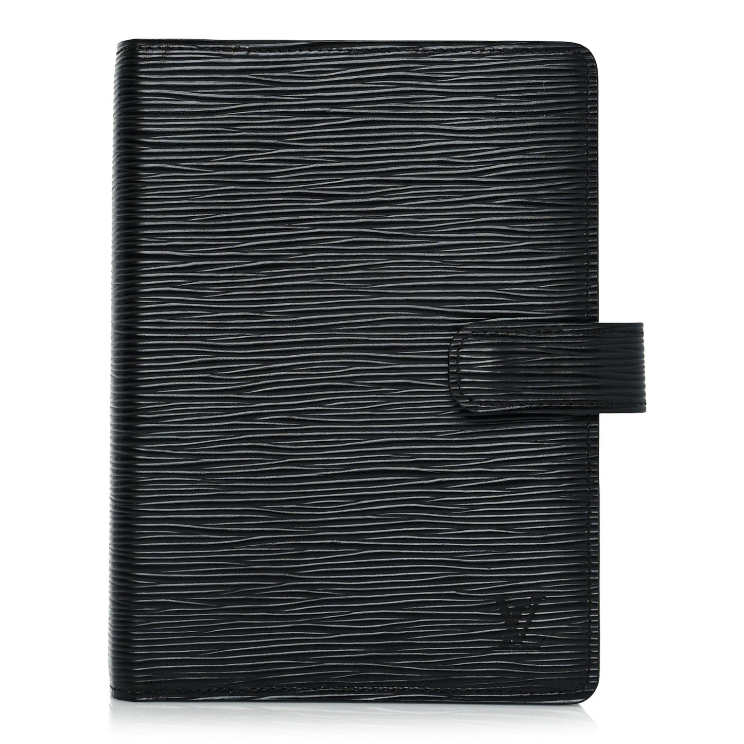 Epi Medium Ring Agenda Cover Black