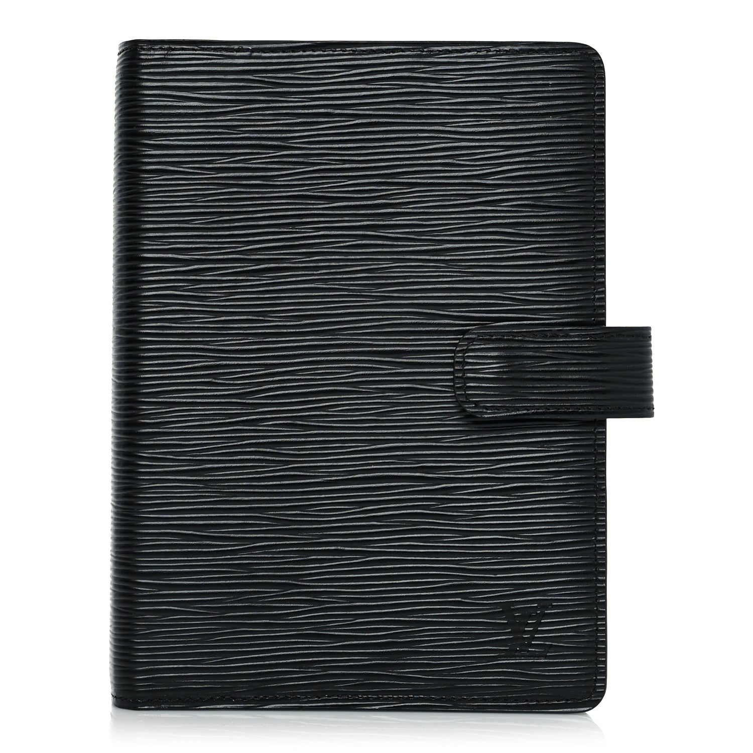 Louis Vuitton Epi Medium Ring Agenda Cover Black 1 of 12