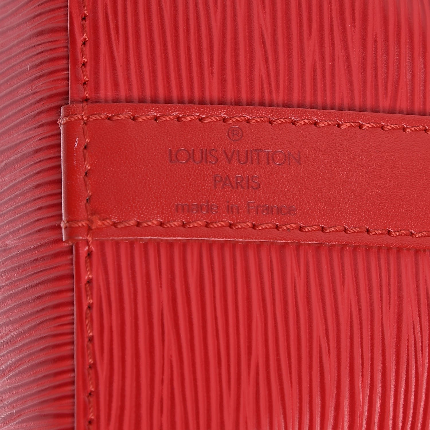 Louis Vuitton Epi Petit Noe Castillan Red 6 of 10
