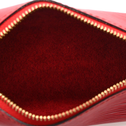 Louis Vuitton Epi Soufflot Pochette Castillan Red 5 of 10