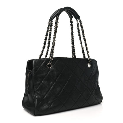 Chanel Caviar Quilted Timeless CC Soft Tote Black 3 of 10