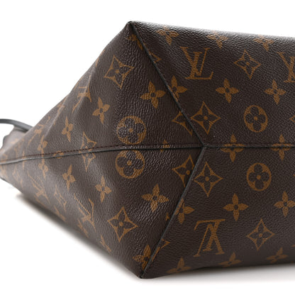 Louis Vuitton Monogram Flower Hobo Black 9 of 11