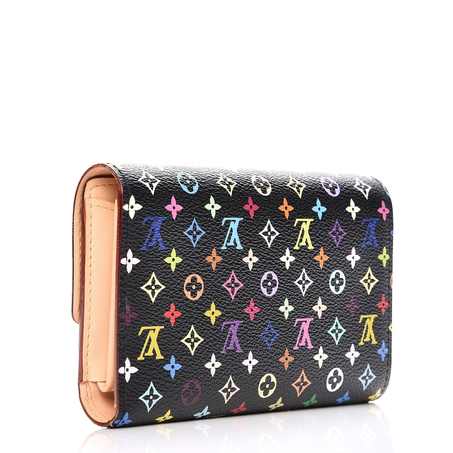 Monogram Multicolor Alexandra Wallet Black