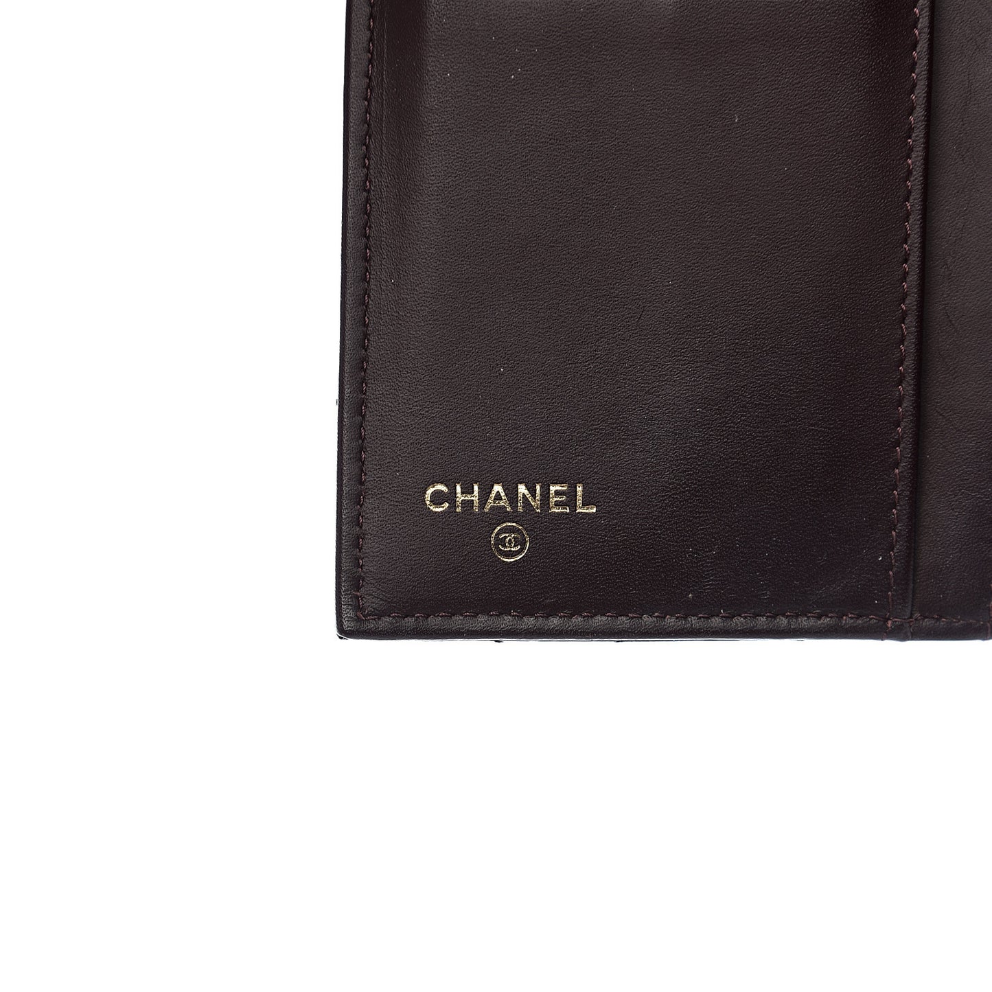 Caviar Quilted Large Flap Wallet Black
