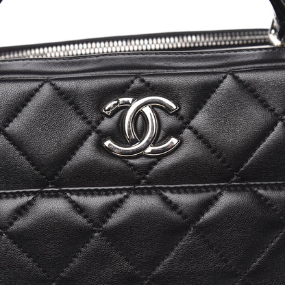 Chanel Lambskin Quilted Small Trendy CC Bowling Bag Black 8 of 15