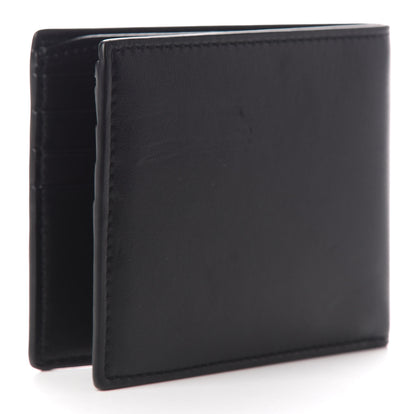 Gucci Calfskin Blade Embroidered Card Case Black 2 of 8