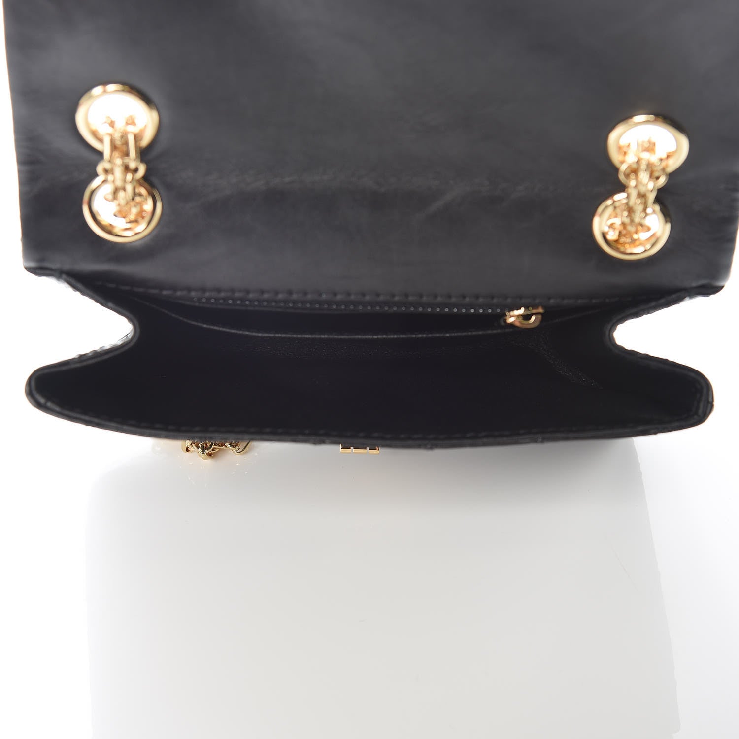 Chanel Aged Calfskin Quilted 2.55 Reissue Mini Flap Black 6 of 13