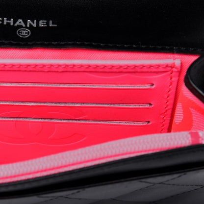Chanel Calfskin Quilted Cambon Flap Wallet Black 10 of 13