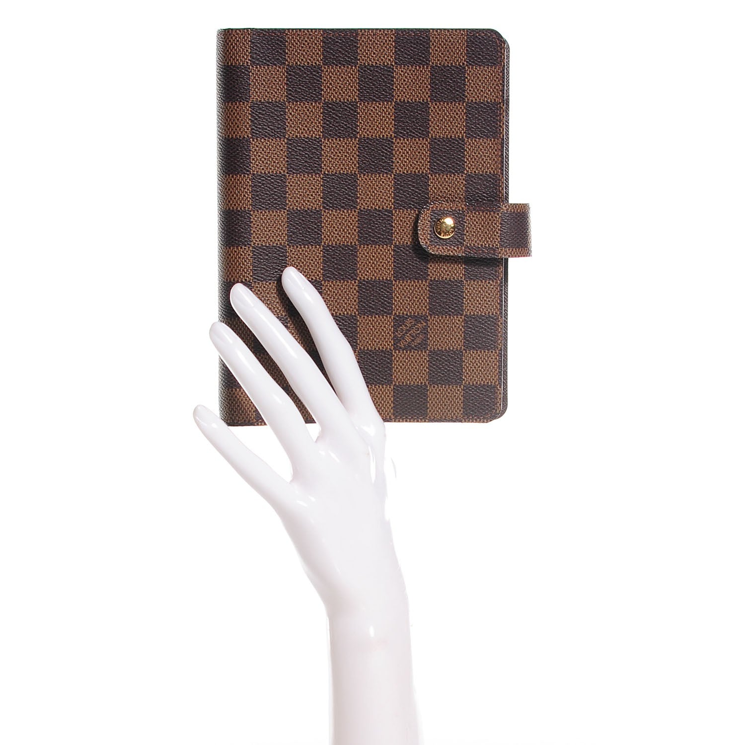 Louis Vuitton Damier Ebene Medium Ring Agenda Cover 2 of 7
