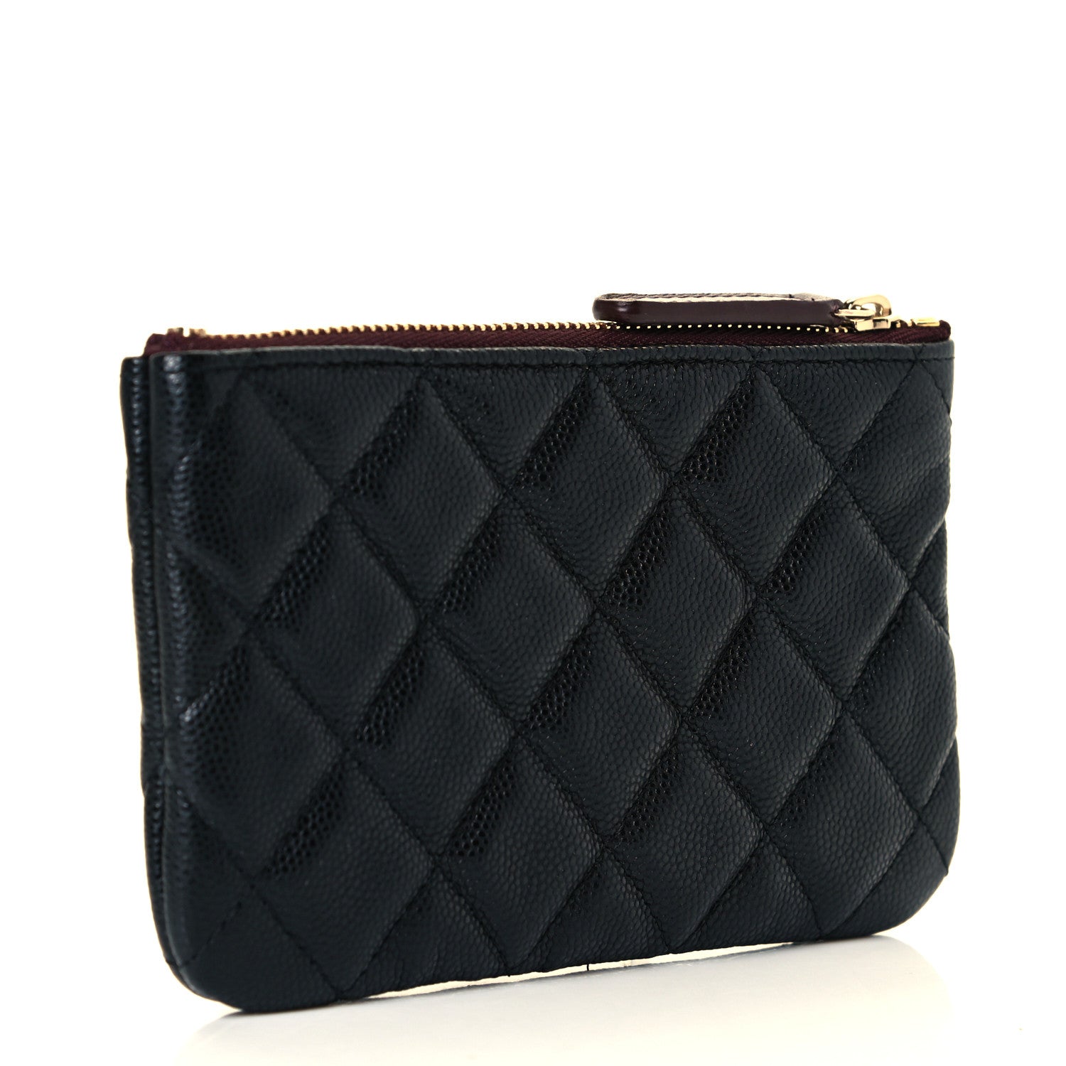 Chanel Caviar Quilted Small Cosmetic Case Black 3 of 16