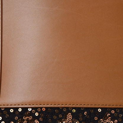 Louis Vuitton Sequin Monogram Sunshine Express North South Gold 9 of 10