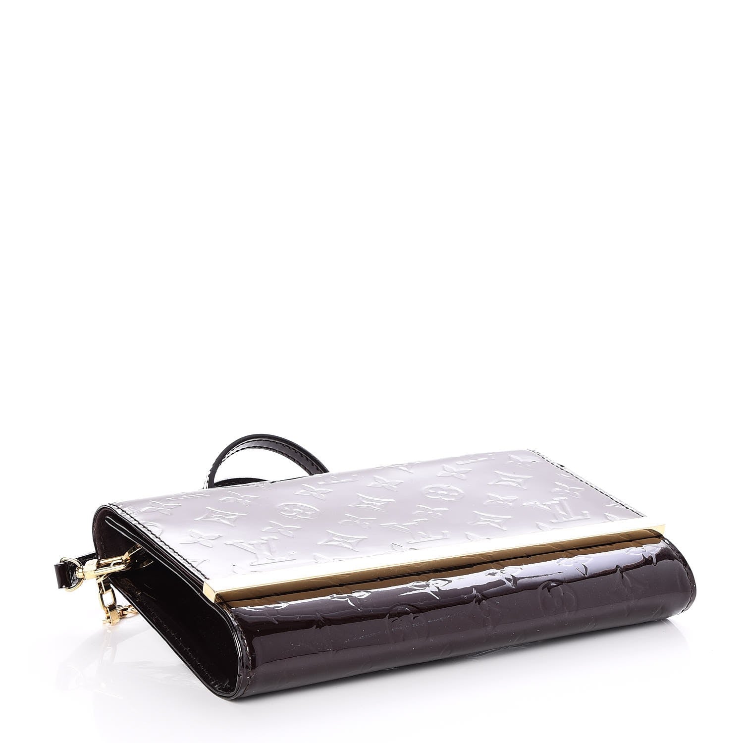 Louis Vuitton Vernis Ana Clutch Amarante 4 of 6