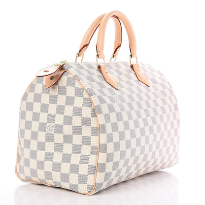 Louis Vuitton Damier Azur Speedy 30 3 of 9