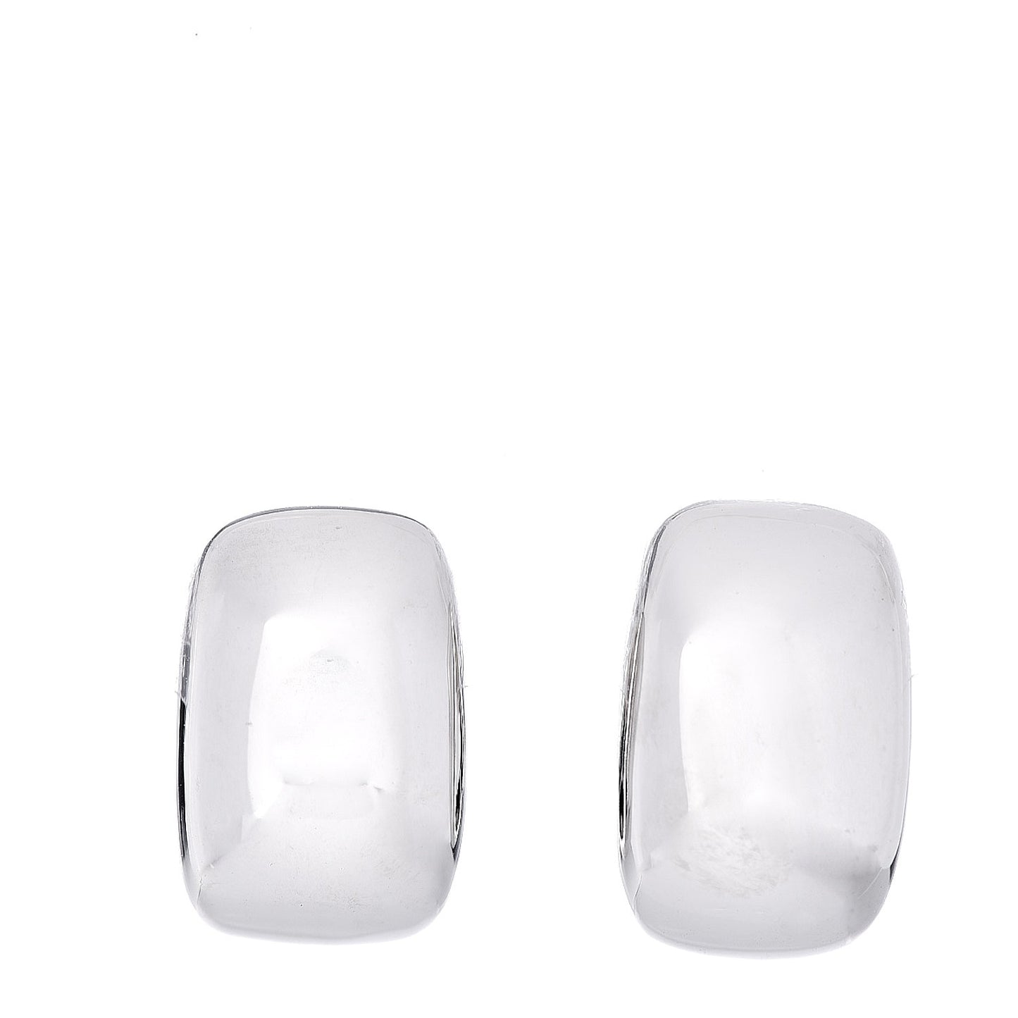 18K White Gold Nouvelle Vague Clip-On Earrings