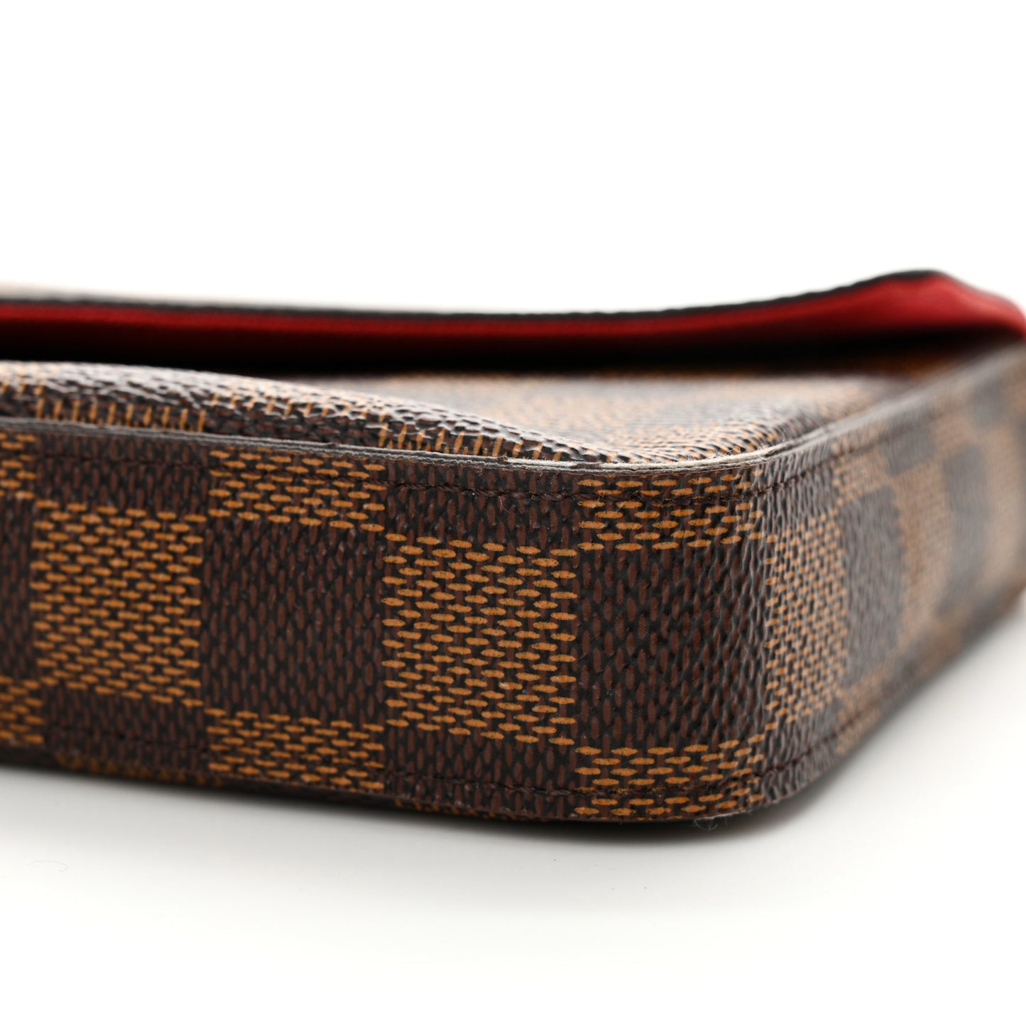 Damier Ebene Pochette Felicie Chain Wallet