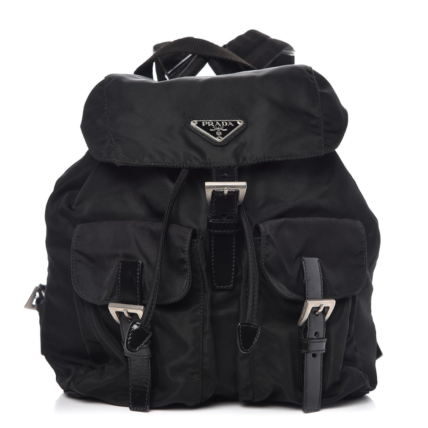 Nylon Vela Small Backpack Black