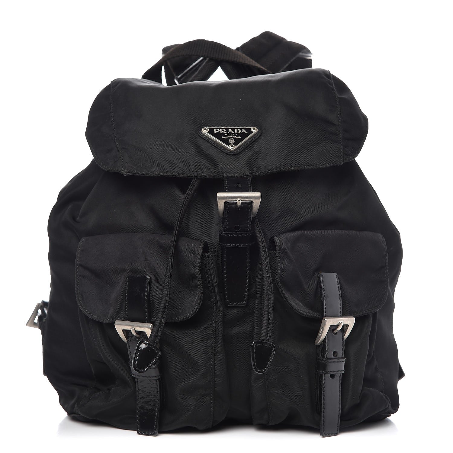 Prada Nylon Vela Small Backpack Black 1 of 7