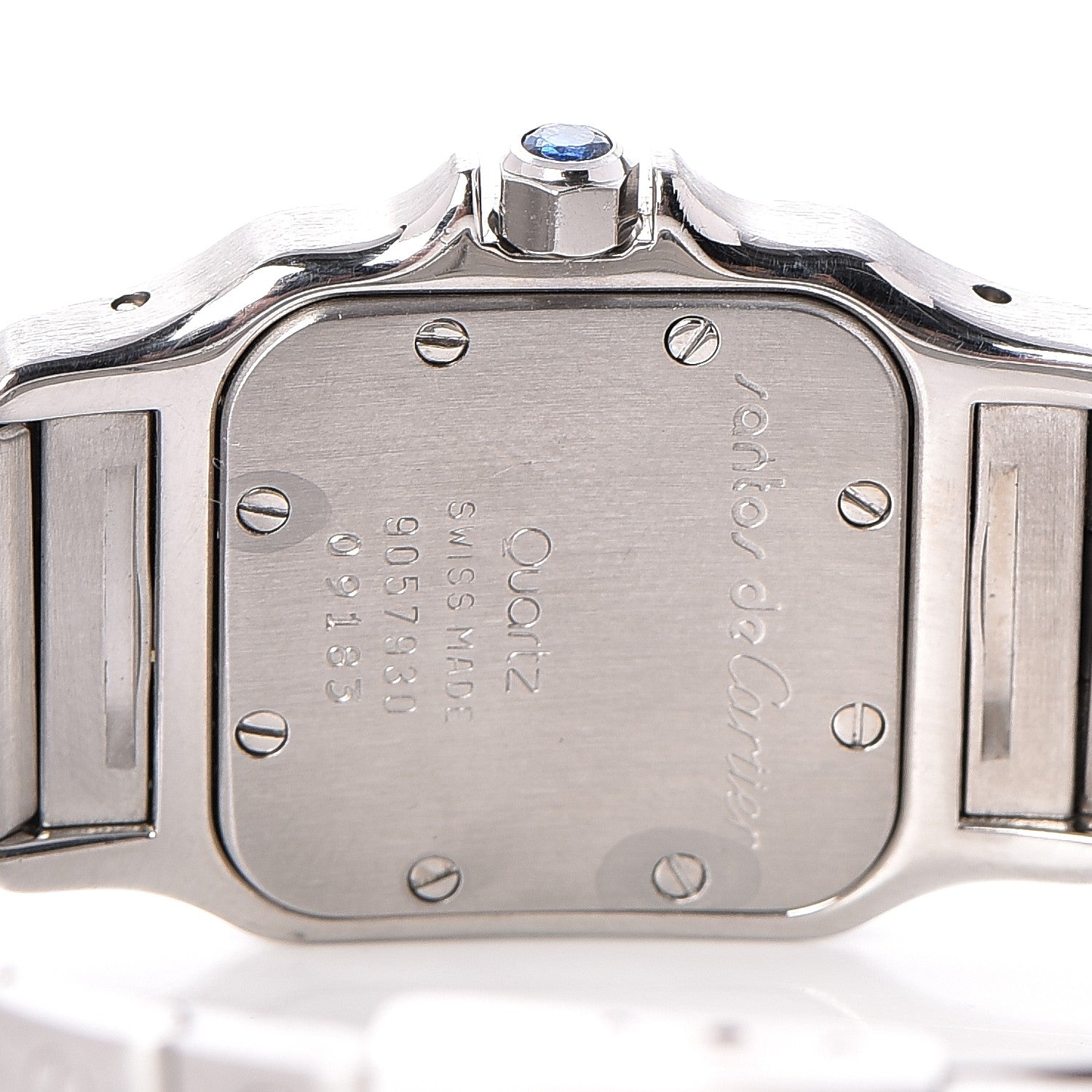 Cartier Stainless Steel 24mm Santos de Galbee Quartz Watch 4 of 7
