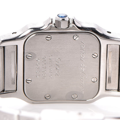 Cartier Stainless Steel 24mm Santos de Galbee Quartz Watch 4 of 7