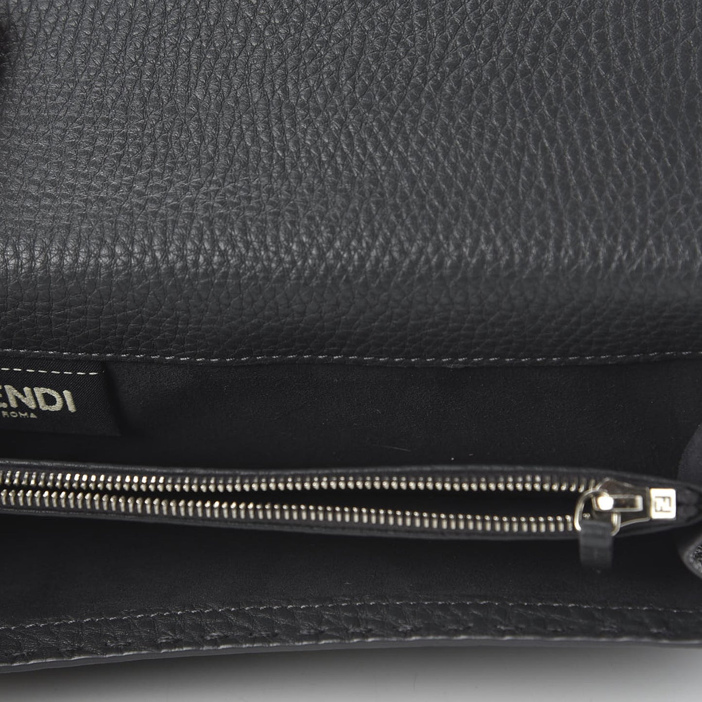 Cuoio Romano Selleria Peekaboo Continental Wallet Asfalto