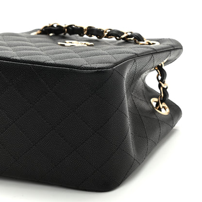 Chanel Caviar Quilted Mini Bucket Bag Black 10 of 11